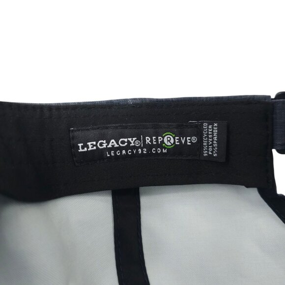 Rosemary Beach Embroidered Logo Strapback Cap Trucker Baseball Hat Washed Blue - Picture 8 of 14